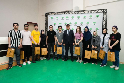 Dereceye giren öğrenciler ödüllendirildi