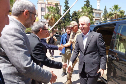 İstanbul Valiliği'ne atanan Davut Gül veda ziyaretlerine başladı
