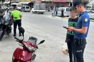 Gaziantep'te motosiklet uygulaması