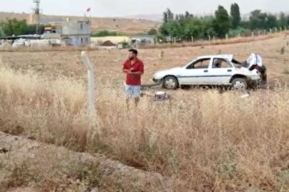 Gaziantep’te yoldan çıkan otomobil tarlaya uçtu: 1 yaralı