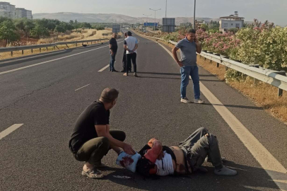 Gaziantep'te motosiklet kazası: 1 ağır yaralı