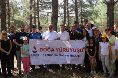 SANKO Üniversitesi Hastanesi’nden doğa yürüyüş etkinliği