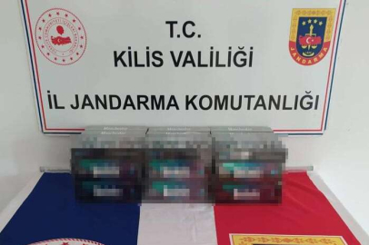 Kilis’te kaçak sigara operasyonu