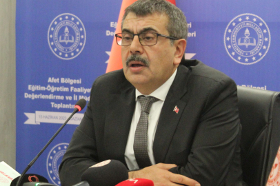 Milli Eğitim Bakanı Tekin: "İlk ödevimiz bölgedeki vatandaşlarımızı mağdur etmemek"