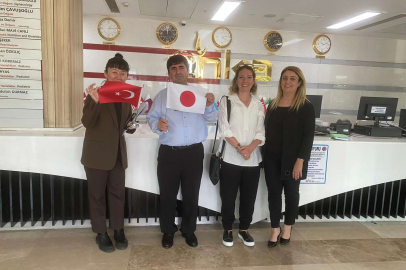 Japonlar, Gaziantep ANKA Hastanesini ziyaret etti