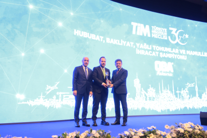 Oba Makarna 10. Kez Türkiye ihracat Şampiyonu