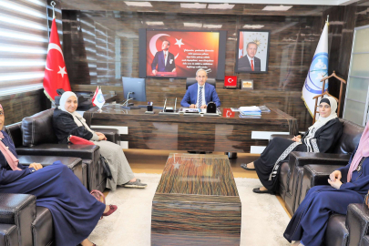 Ürdün heyeti GİBTÜ’ye hayran kaldı