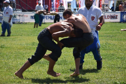 Gaziantep’te yağlı güreş müsabakaları başladı