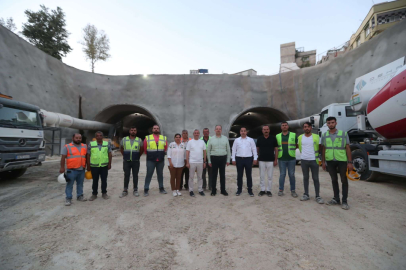 Şahinbey’in tünel projesi tüm hızıyla ilerliyor