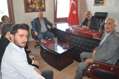 DOĞRU YOL TEŞKİLATI KIZILASLAN'I ZİYARET ETTİ