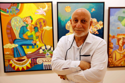 Ressam Muhammet Aliyev’in Sanko Sanat Galerisi’nde açtığı sergi devam ediyor