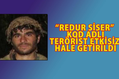Gri kategorideki Güven Özcan adlı terörist etkisiz hale getirildi