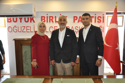 Oğuzeli İlçe Başkanı Altınbaş güven tazeledi