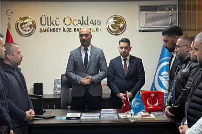 Şahinbey Ülkü Ocakları Başkanlığı'na atama yapıldı