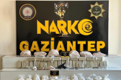 Gaziantep’te Kasım ayında 507 kilo uyuşturucu madde ele geçirildi