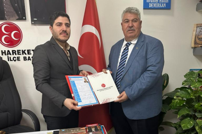 MHP'nin sevilen ismi Kaymakçı aday adaylığı müraacatını yaptı