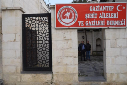 Flaş.. Flaş.. Gaziantep'te Şehit Aileleri ve Gazileri Derneği soyuldu
