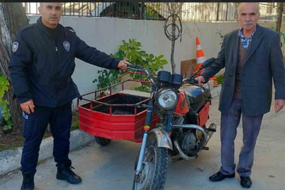Gaziantep’te 22 yıl önce çalınan motosiklet bulundu