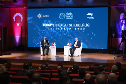 Ticaret Bakanı Bolat, Gaziantep'te "İhracat Seferberliği Zirvesi"nde konuştu