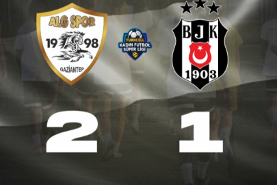 Gaziantep ALG Spor, Beşiktaş’ı mağlup etti