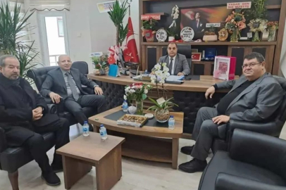 Çeker ve Özsayıcı’dan Mustafa Ertunç’a hayırlı olsun ziyareti