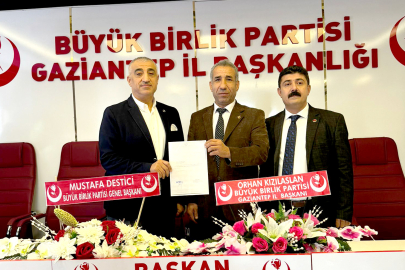 Büyük Birlik Partisi Karkamış ilçe teşkilatı kuruldu