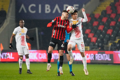 Gaziantep FK yine tekledi 1-1
