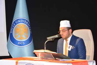 GAÜN öğrencisi Kur'an-ı Kerim'i yarışmasında birinci oldu