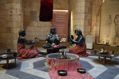 Gaziantep’in hamam kültürü müzede yaşatılıyor