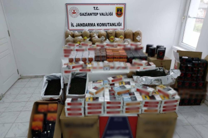 Gaziantep'te 1 milyon 317 bin liralık kaçak malzeme ele geçirildi: 6 gözaltı