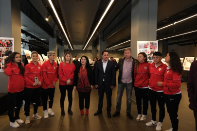 Kadın ve spor konulu sergide ALG Spor’a yoğun ilgi