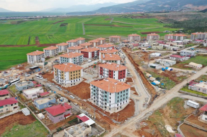 Nurdağı’nda tamamlanan konutlar sahiplerine teslim ediliyor