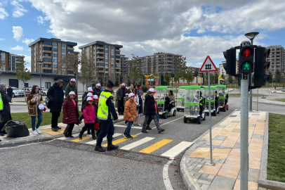 Jandarmadan özel çocuklara trafik eğitimi