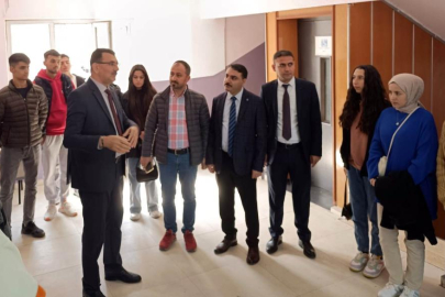 GAÜN öğrencilerinden denetimli serbestlik müdürlüğüne teknik gezi