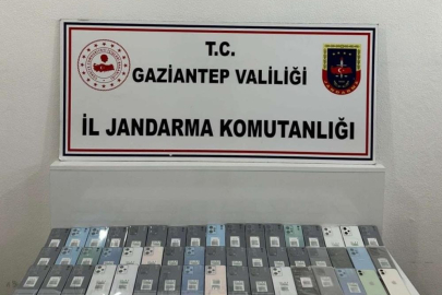 Gaziantep'te 1 milyon lira değerinde kaçak telefon ele geçirildi