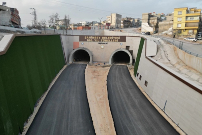 Şahinbey Belediyesi 100. Yıl Tünelleri trafiğe açıldı