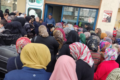 GÖNÜL ELÇİSİ 500 KİŞİYE YARDIMDA BULUNDU..
