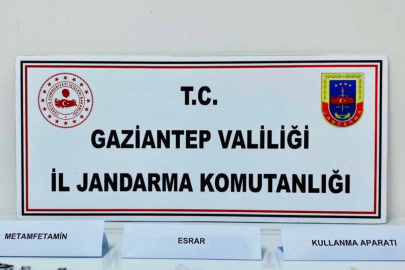Gaziantep'te uyuşturucu operasyonu