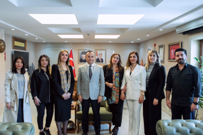 Gaziantep Armoni Müzik Derneği’nden Vali Çeber’e ziyaret