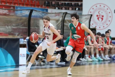 Gaziantep Basketbol'un gençleri çeyrek finalde