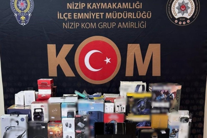Gaziantep’te kaçakçılık operasyonu: 2 gözaltı