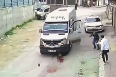 Yaşlı adamın öldüğü feci kaza saniye saniye kamerada