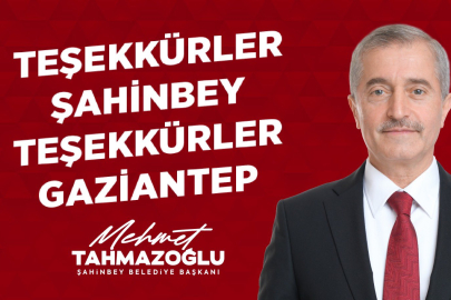 Mehmet Tahmazoğlu'dan teşekkür mesajı