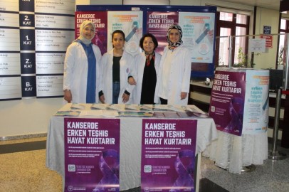 GAÜN Hastanesi’nde kanser farkındalığı etkinliği düzenlendi