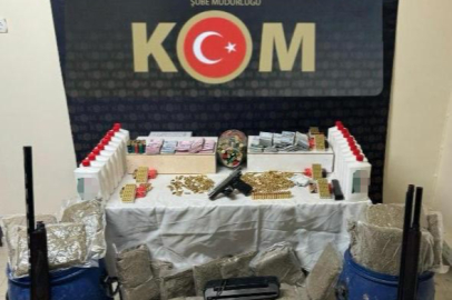 Gaziantep'te uyuşturucu ve kaçak silah operasyonu: 1 tutuklama