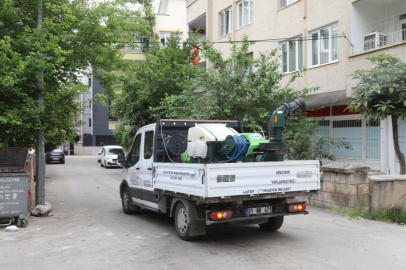 Gaziantep’te haşerelere karşı 165 bin noktada ilaçlama yapılıyor