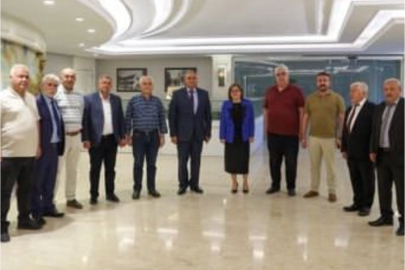 Kızıklılar Derneği’nden Fatma Şahin’e hayırlı olsun ziyareti