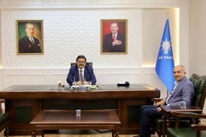 MHP İl Başkanı Bozgeyik'ten Ak Parti İl Başkan Vekili Şerbetçi'ye ziyaret