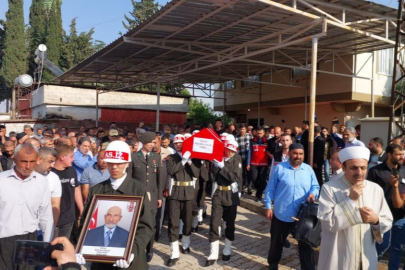 Kalp krizi sonucu hayatını kaybeden gazi son yolcuğuna uğurlandı