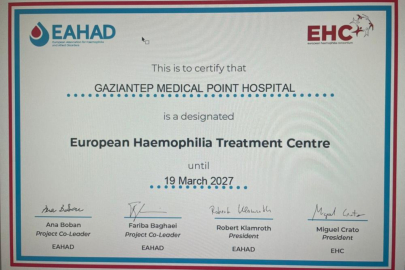 Medical Point Hastanesi'nde hemofili tedavisinde yeni bir adım